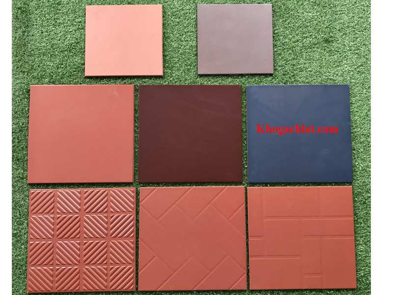 thanh lý gạch đỏ lát sân vườn giá rẻ